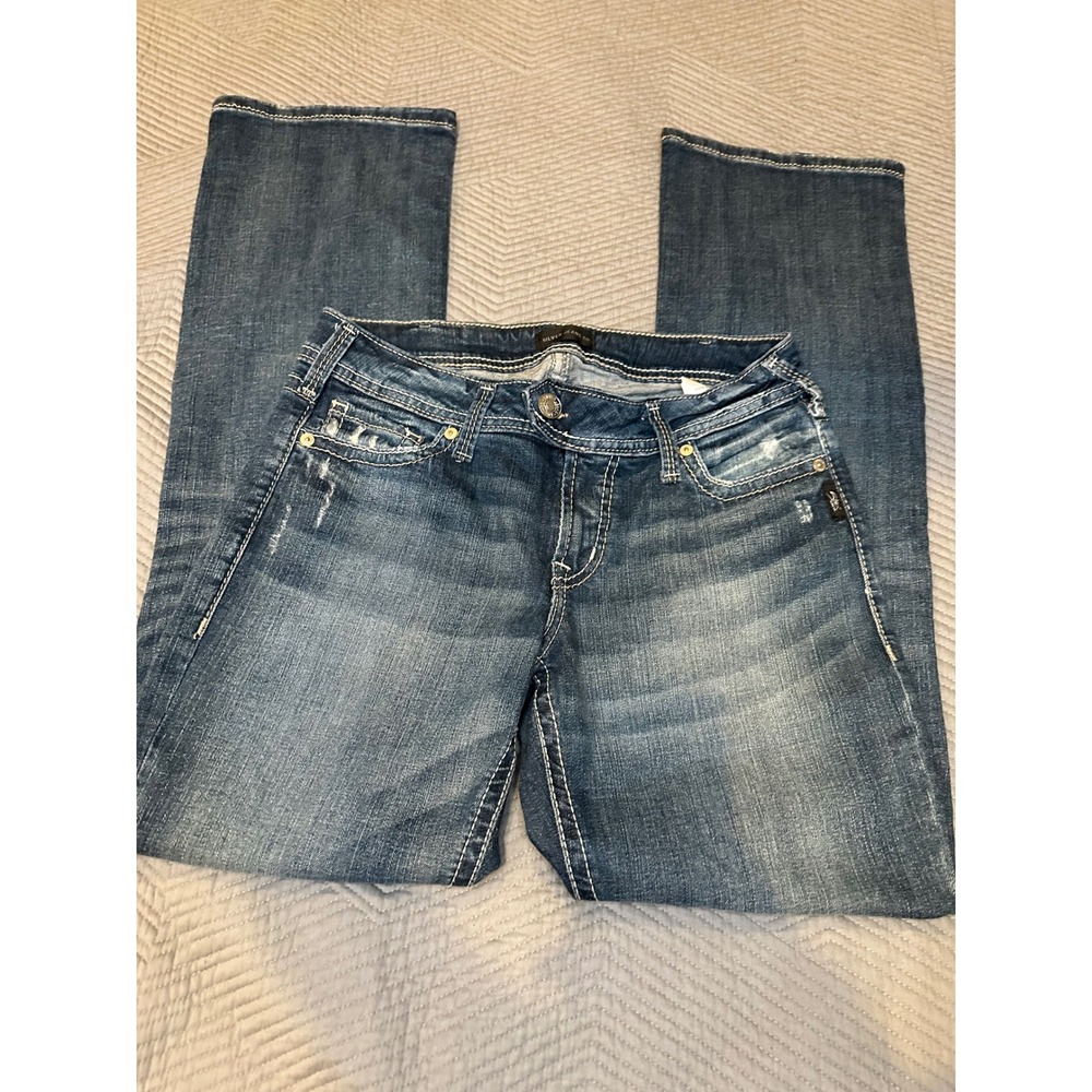 Silver Jeans Co Tuesday Slim Bootcut Jeans Medium Wash W30 L31 L12607SJL245